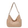 Crossbody dumpling bag large capacity corduroy female college student cloth bag new fashion versatile single shoulder tote bag