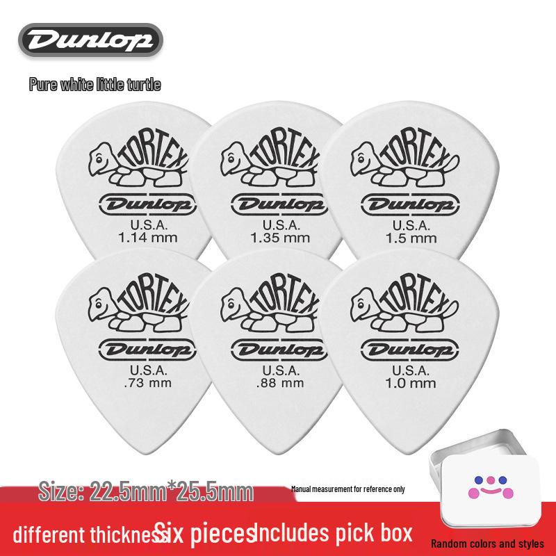 Dunlop Jazz3 Electric Guitar Pick - Genuine Small Turtle Jazz 3-Speed Bass Pick