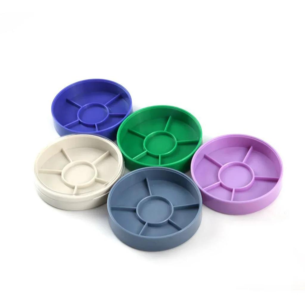 5 Schichten Uhrenteile Aufbewahrungsbox Uhrenwerkzeuge für Schrauben Komponente Uhrwerk Hardwareteile Etui für Uhrmacher Aufbewahrungsbox Chroma