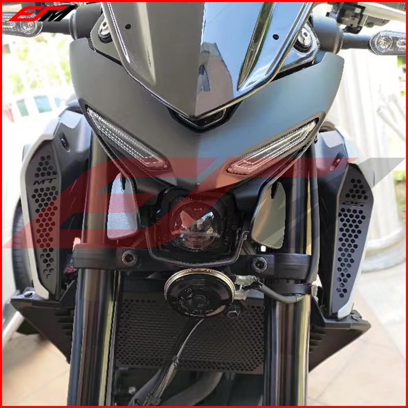 Motorrad Kraftstoff Tank Lufteinlass Mesh Einlass Dekorative Dekorative Schutz Abdeckung Passend Für Yamaha MT25 2022 MT-25 21 MT