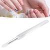 10pcs Nail Art Silicone Stick Reusable Uniform Attach Mirror Effect Powder Smudge Stick with Cover