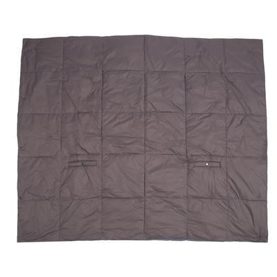 Heated Pad Grey Electric Pad USB Powered 6 Heating Zone 3 Level Temperature Washable Heated Blanket