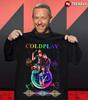 COLDPLAY Banda em Turnê 2024 Presente Para Fã Camiseta Tamanho Completo S-5XL