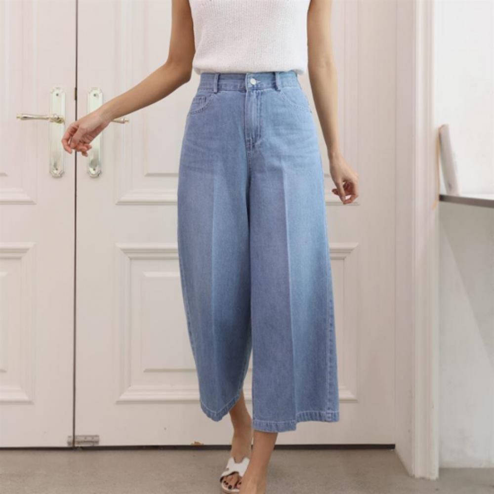 New ArrivalS Open Run Women S 8   Pintuck Denim Back elaStic Mixed Fabric waShed