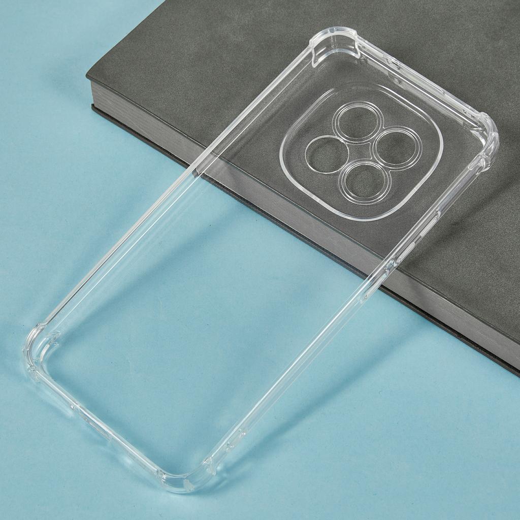 Etui na telefon Oppo F29 5G Wzmocnione cztery rogi Odporne na upadki Przezroczyste etui z TPU