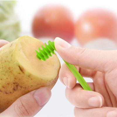1 Stück Hobel Gemüse-Frucht-Hobel Manuell Spiral-Schraub-Hobel Kartoffel Karotte Gurke Schneidegerät Pommes Frites Schnitt Küchenhelfer