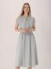 ACUD Front Cut Banding Dress_Mt.Blue