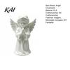 White Prayer Angel Statue 3D Printed Praying Figurine, Statue, DIY Paintable PLA Art Cherub Sculpture, Christmas Tabletop Home Office Decor, Religious