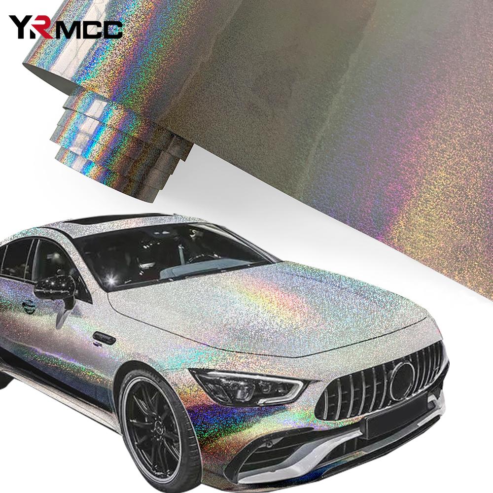Car Sticker Laser Dot Film Vinyl Wrap Waterproof Scratch Resistant Suitable for Any Body Color Change Automotive Accessories