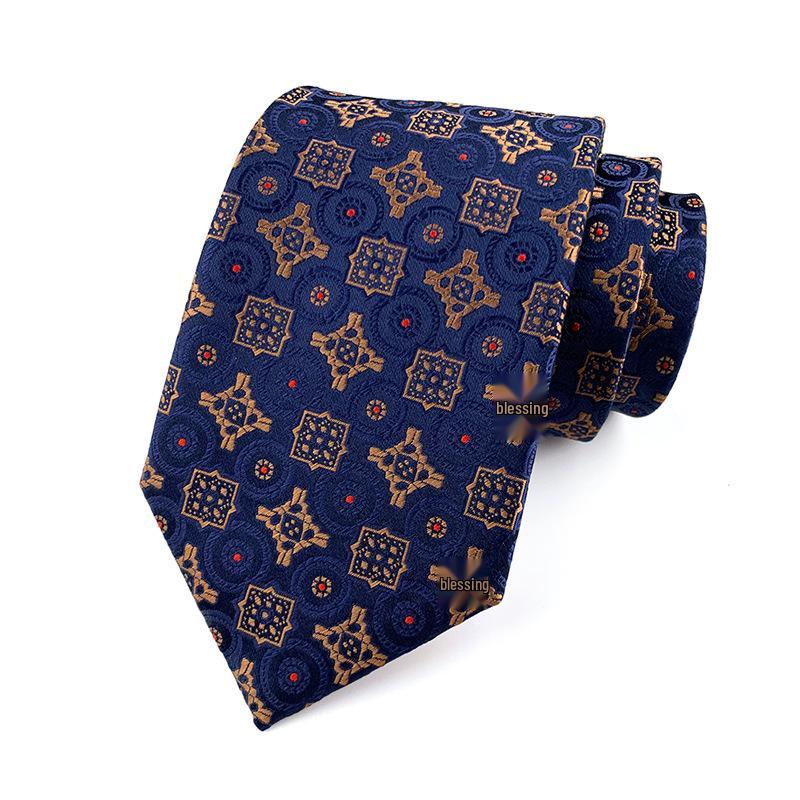 2025 Men's Retro Geometric Pattern Tie