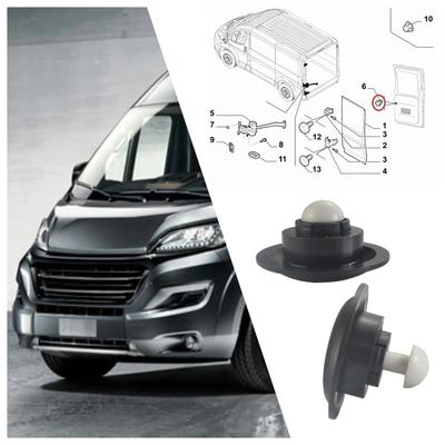 2 PCS 735426396 Rear Door Trunk Release Button For Fiat Ducato Peugeot Boxer Citroen Relay 2006-2024 Car Accessories