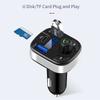 Car Bluetooth 5.0 FM Transmitter Dual USB PD Type C Fast Charge Car Charger Bluetooth Microphone Handsfree Car FM Modulator