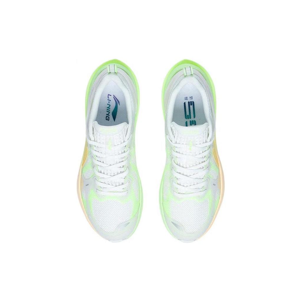 Li Ning WuShi 5S 2.0 Running Shoes Women's Low Top Champagne White ARSS012-2