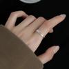Statement Mobius Rings for Men  Color Solid Metal Finger Rings for Male Women Open Ring Couple Engagement Jewelry Gift