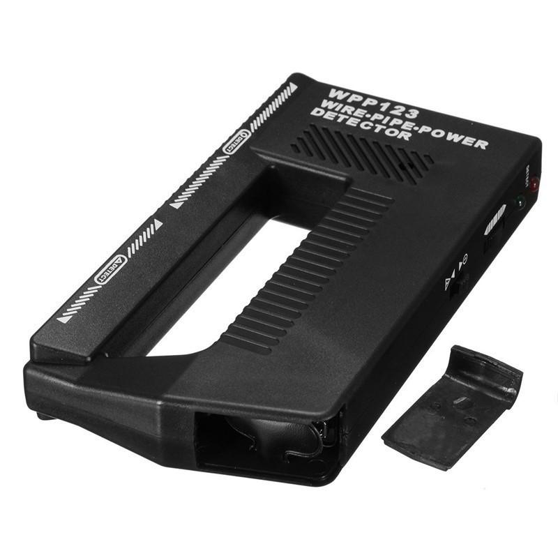 Wpp123 Detector de Metal de Pared de Alta Sensibilidad Escáner Portátil de Sensibilidad Ajustable Para Cableado de CA Tuberías y Detección de Metal