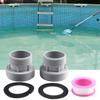 40mm To 1.5 Inch Pool Filter Hose Conversion Kit – Fits Above Ground Pools Compatible For Intex For Coleman Filter Systems