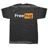 Free Hugs And Maybe A Kiss Graphic Print Tops Men Oversized New Funny T-shirt Summer Hip Hop Short Sleeve Crewneck T Shirts