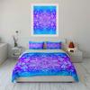 Mandala with floral motifs. Bedding sets Duvet cover sets Duvet covers Pillowcases(1* Duvet Cover 2* Pillowcases without duvet insert)