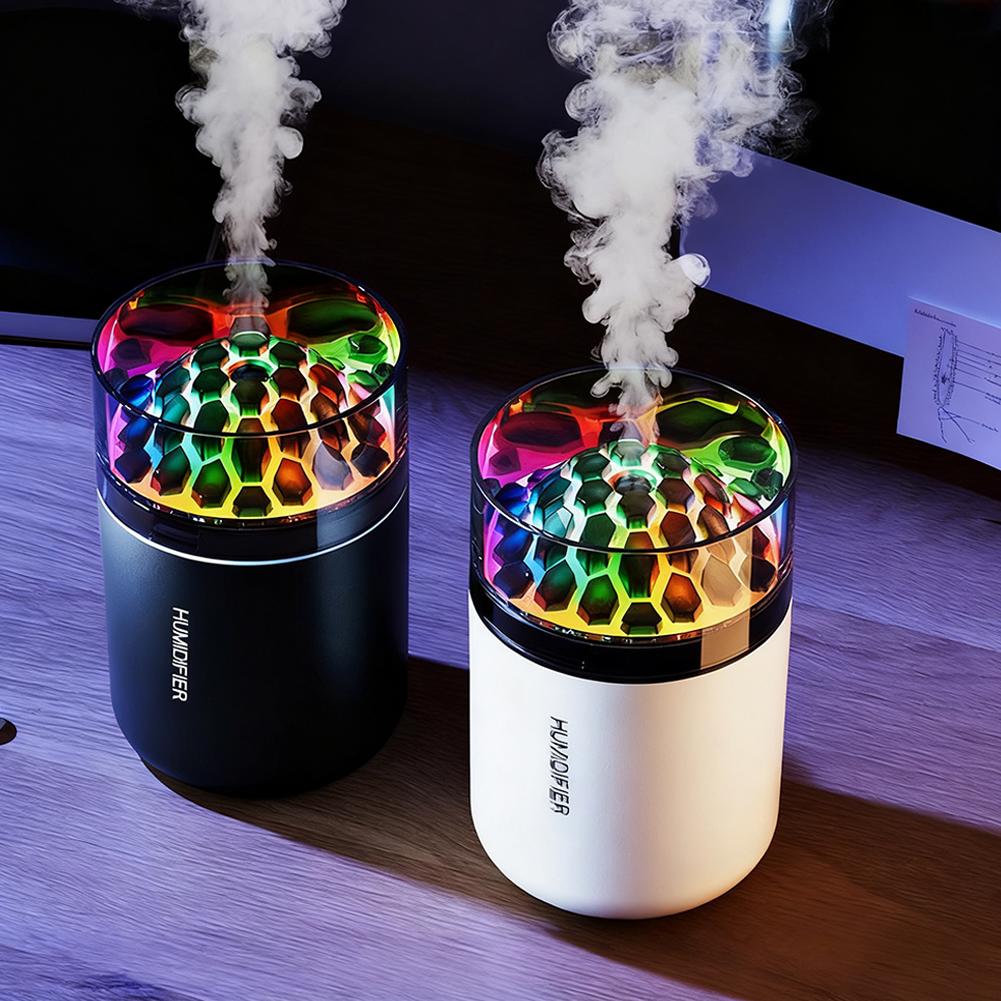 Car Diffuser Humidifier With LED Light Air Aromatherapy Air Freshener For Home / Office / Car Use
