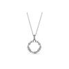 Shimmering Fragments 925 Silver Necklace Women Necklace 397546CZ