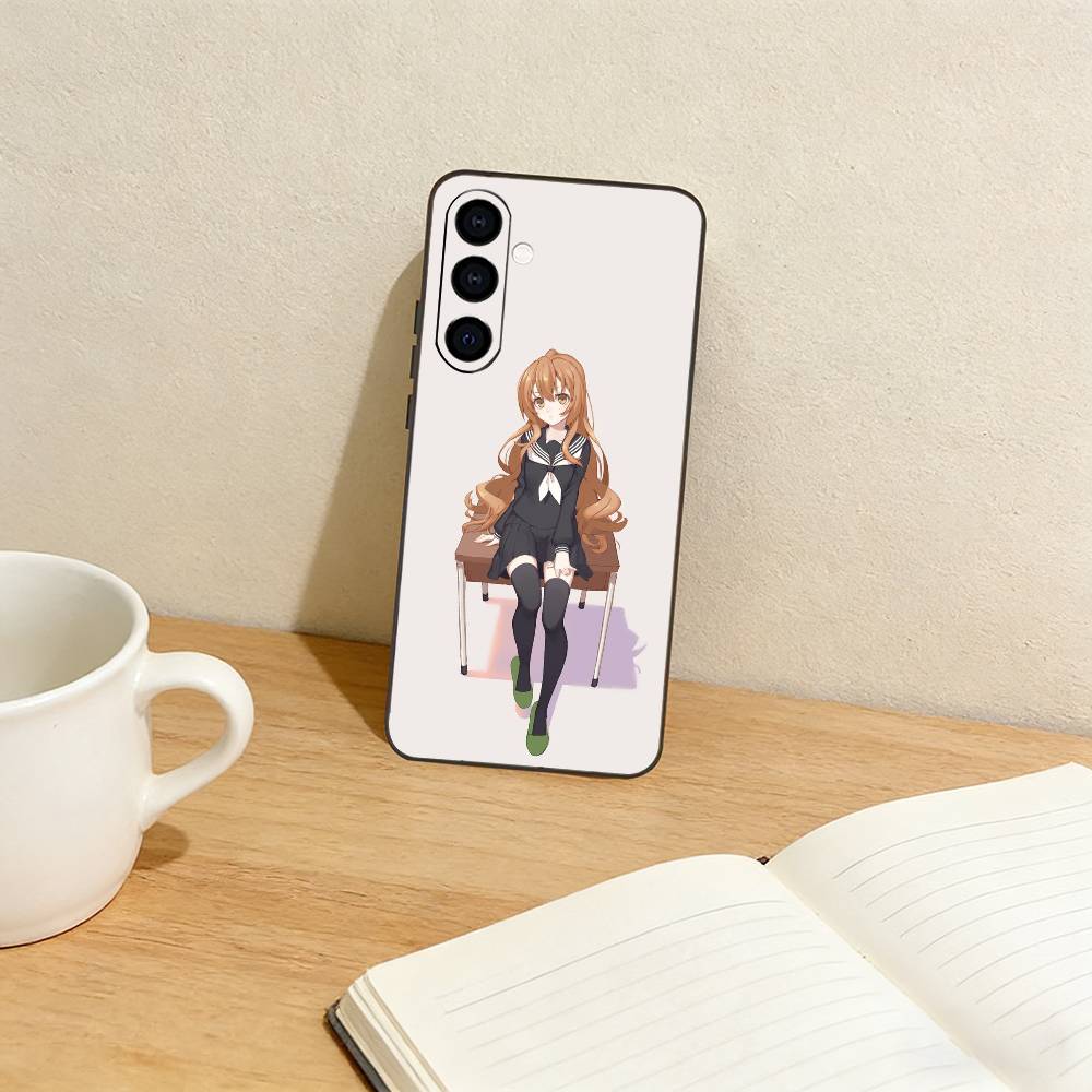 Toradora T-Taiga a-Aisaka  Phone Case For Samsung Galaxy A73,A72,A71,A70,A53,A52,A51,Others Soft Black Cover