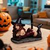Funny Witch Pen Holder Sexy Witch Bookshelf Figurine With Pen Holder Witch Statue Pens Holders For Christmas Ornament Bulk