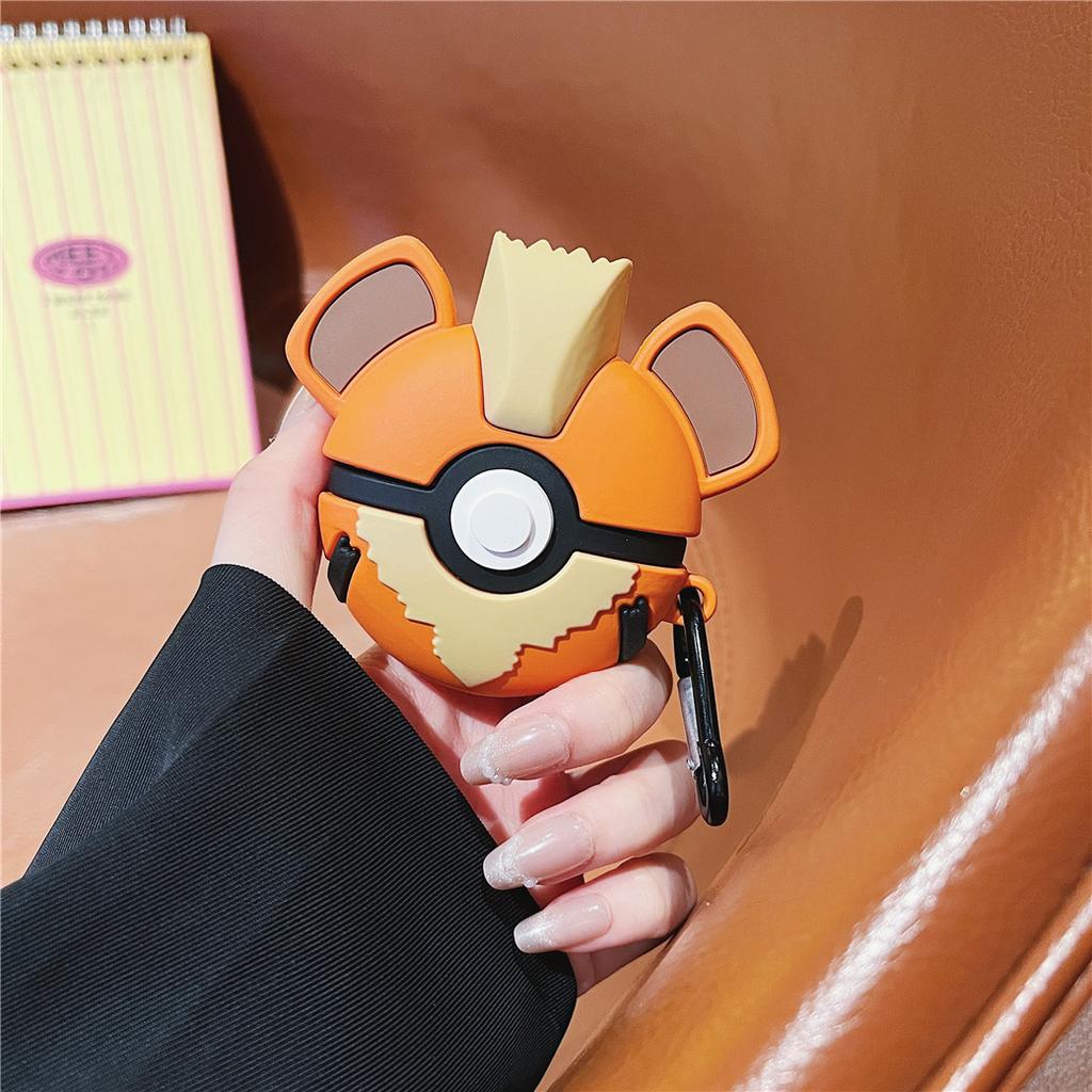 Katie dog elf ball for AirPods 1 generation protective case cartoon 1 generation 1 generation pro1 apple bluetooth headset case