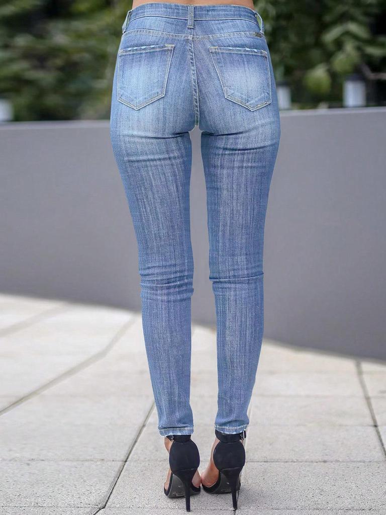 2025 Women's Slim Fit Stretch Small Leg Trendy Long Pants