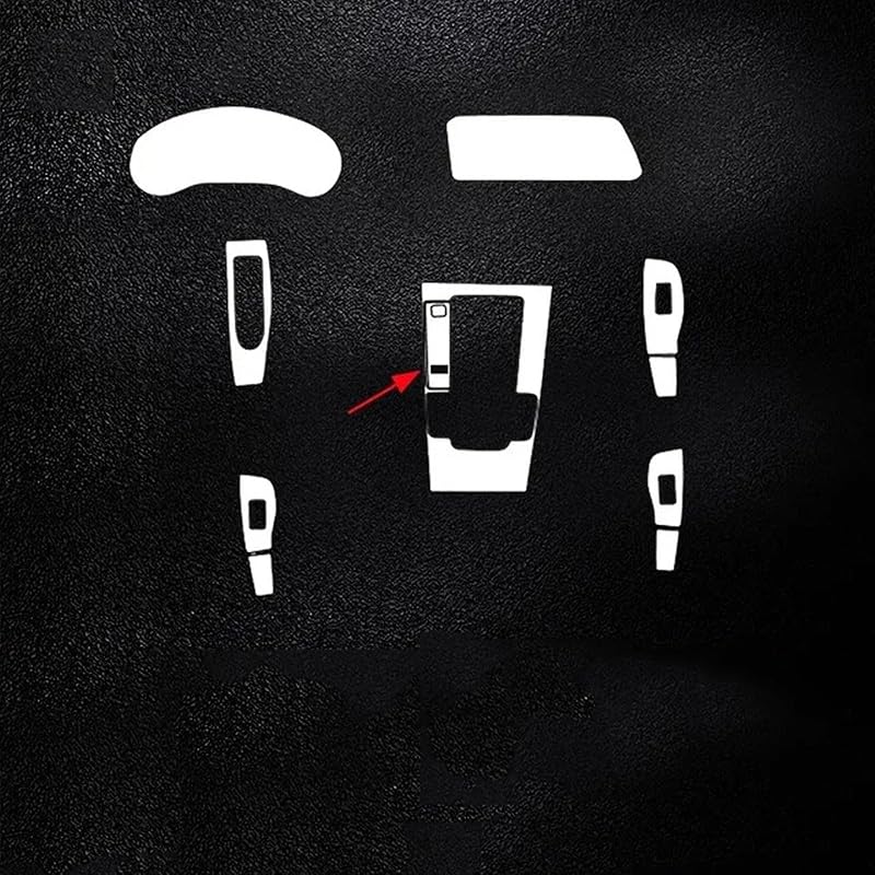 Passend für Mazda 3 Axela 2018-2024 Auto Innenraum Autotür Mittelkonsole Gangschaltung Navigation Transparent TPU Schutzfolie