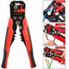 Wire Stripper Tool, Cable Stripper - 3-in-1 Self-Adjusting Wire Stripper Cutter, Wire Crimping Tool, Wire Pliers for Stripping, Cutting, and Crimping