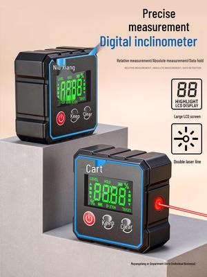 Digital Laser Level Inclinometer - Spirit Slope & Angle Meter Tool