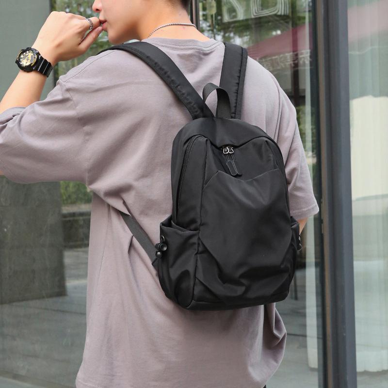 Anti Theft Backpack for Men, Mini Lightweight Waterproof Fashion Casual School Backpack, Small Travel Bookbag for Teenage Boys