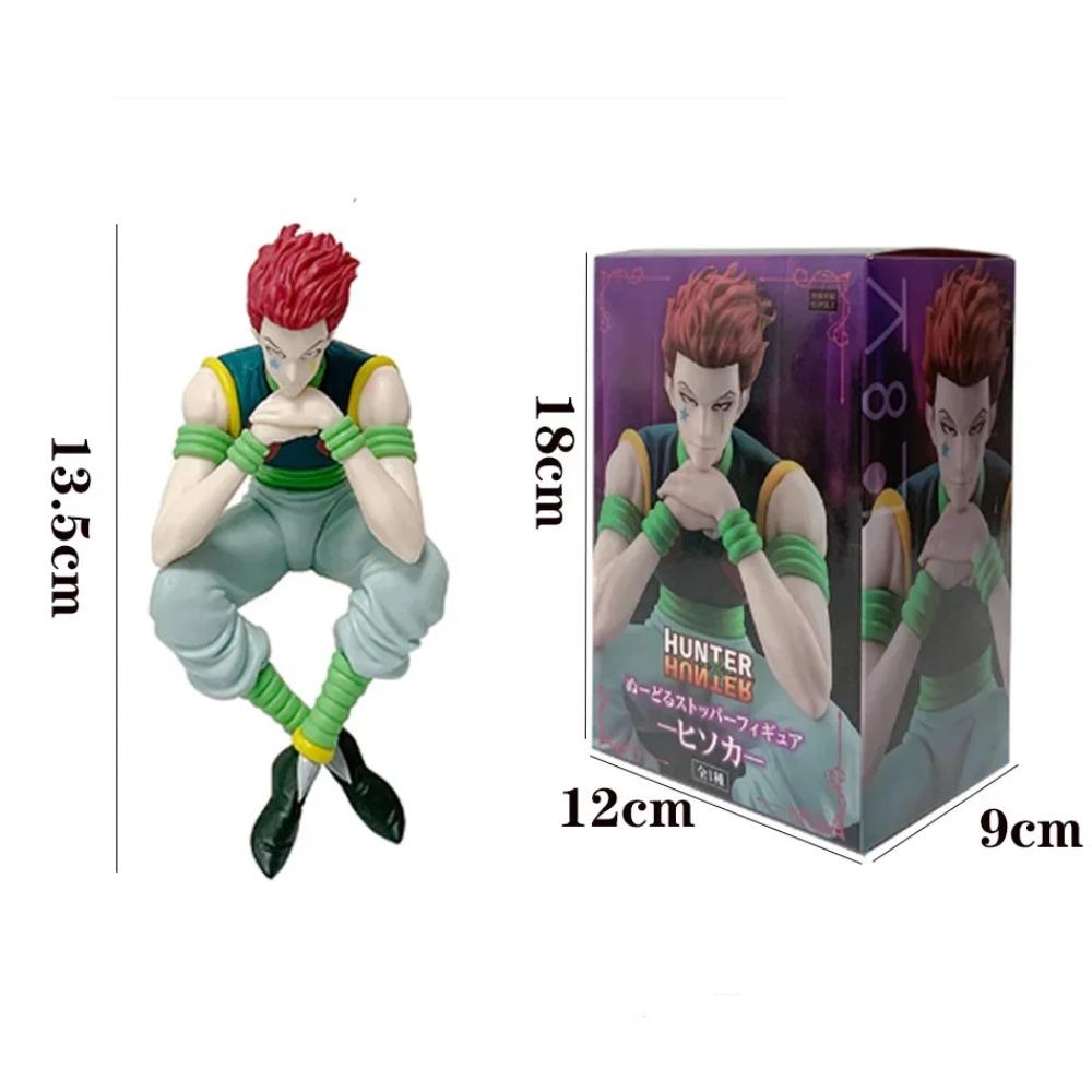 11.5-14cm Hunter×Hunter Anime Figure Kurapika Action Figure Chrollo Illumi Hisoka Figurine Collection Noodle Stopper Model Toys