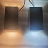 Modern Minimalist Double Headed Wall Lamp Rectangular Pure Black Corridor Staircase Lighting Outdoor Waterproof IP65 Garden Lamp