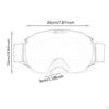 Ski Goggles Eyewear Eye Protection Snow Glasses for Skating Riding Motorbike
