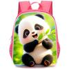 Panda Niedliche Schultasche Verschleißfest Großes Fassungsvermögen Wirbelsäulenschutz Und Anti-Buckel Schüler Party Must-Have Leichter Rucksack