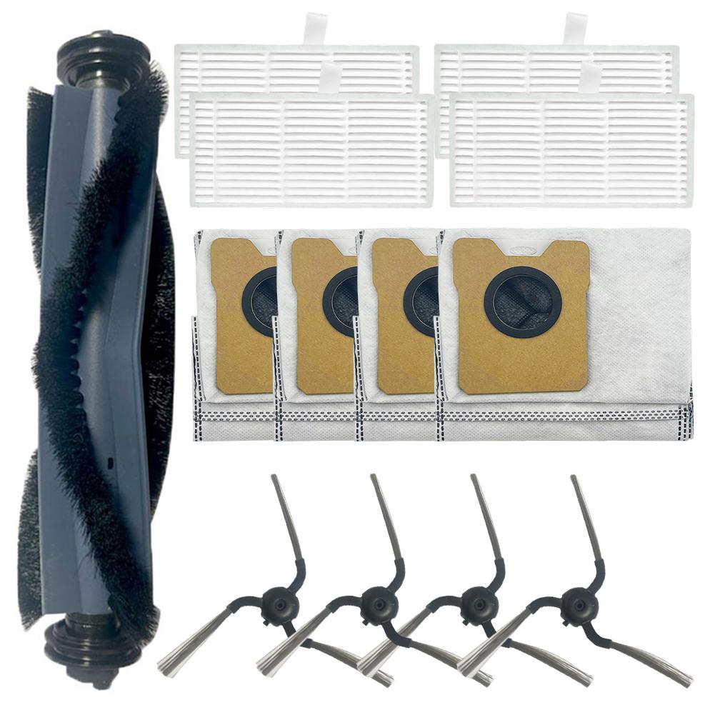 

Accessory Kit For Eufy Robot Vacuum C10 Self Empty Station, 60-Day Capacity Dust Bags, Washable Mop Cloth, Side Brush & Filter