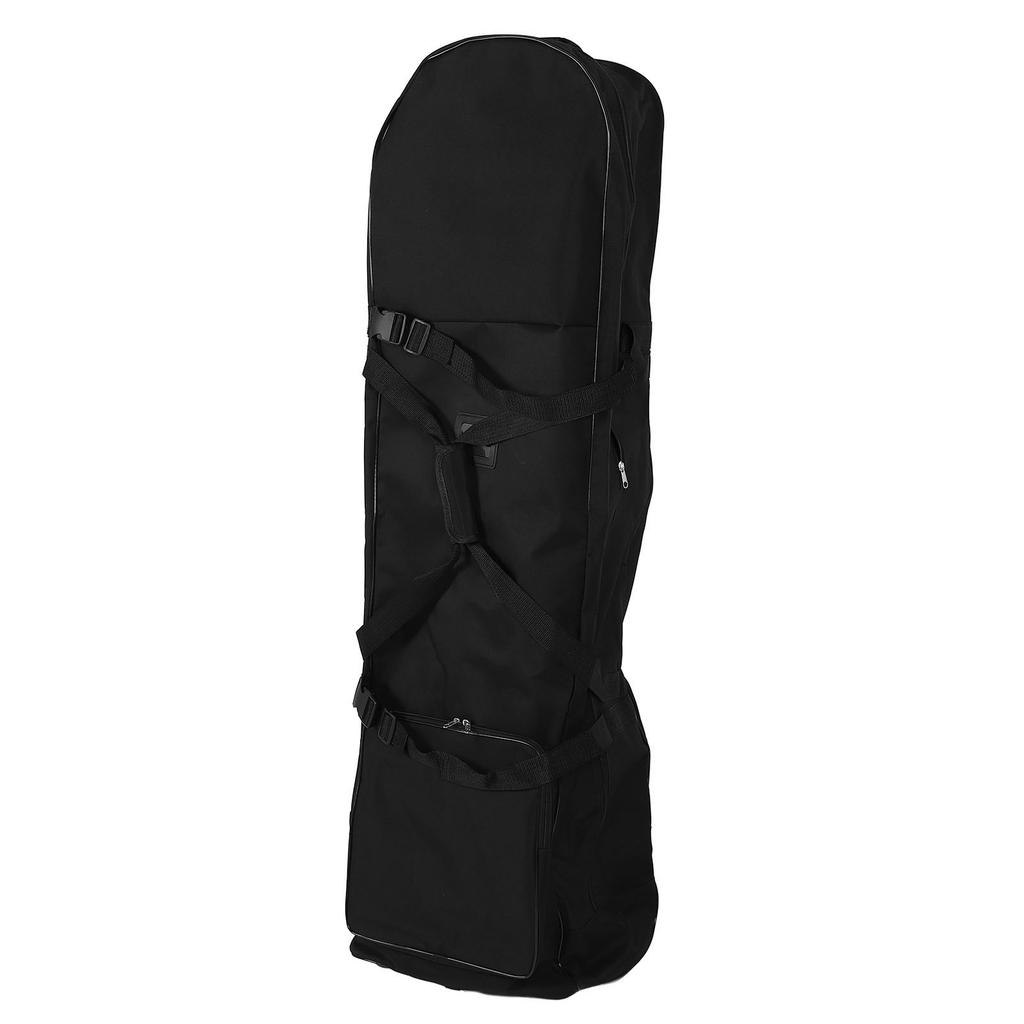 Padded Golf Travel Bag with Wheels Waterproof Wear Resistant Golf Club Travel Covers with Handle and Strap for Airlines