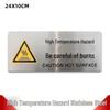 Caution Hot Surface Warning Sign