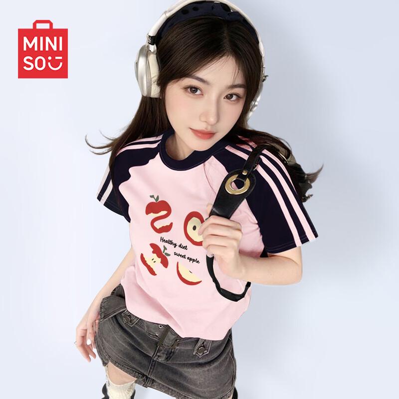 MINISO Women s 2026 Summer Cotton T-shirt M