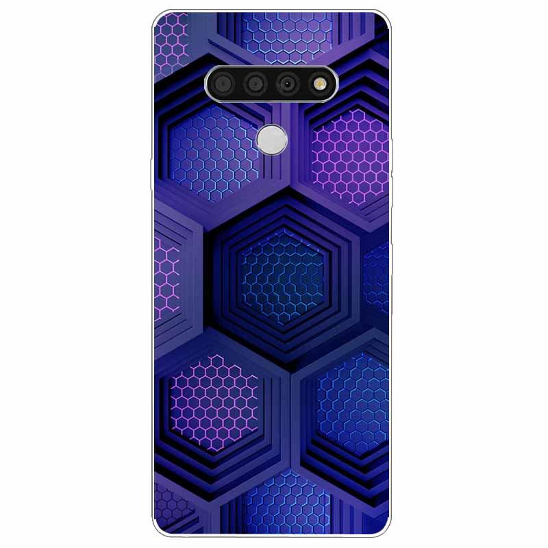 Soft Print Cover For LG K51 K61 V50 V60 Thinq Case Cute Cat Silicone Coque for LG K61 V50 Thinq Cases K 61 Shockproof Shell Bag