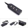 Wired Micro USB 2.0 4-Port Distributor Multi Hub Splitter Power for PC Computer
