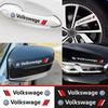 B6 2025 Hot For Volkswagen 4PCS Car Door Handle Sline Badge Decoration Sticker Auto Applique Accessories For Volkswagen VW Golf