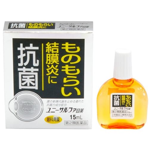 

[Category 2 OTC drug] Unisulfa eye drops 15mL