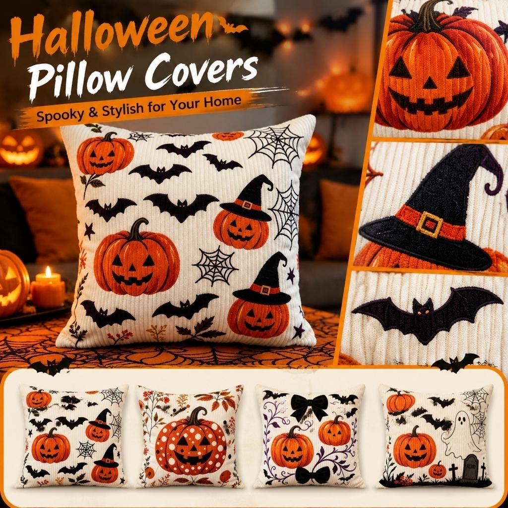 Halloween Pumpkin Decorative Throw Cover - Home Decor