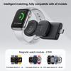 Mini Watch Wireless Charger for Apple Watch Series 270 Degrees Rotation Lightweight Portable Travel USB-C Smartwatch Charging Dock Stand