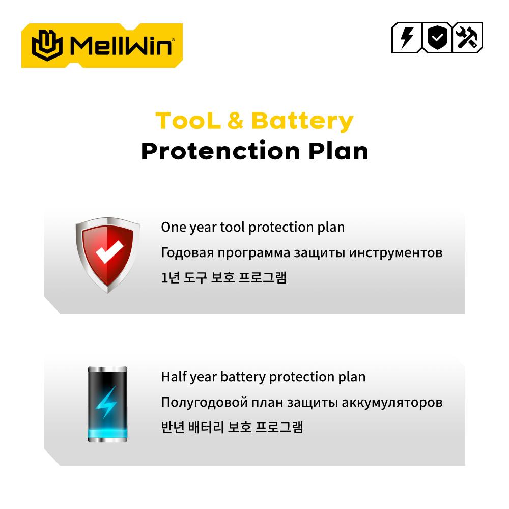 MELLWIN 15000mAh 21V Max Rechargeable Lithium Ion Battery for Makita Power Tools