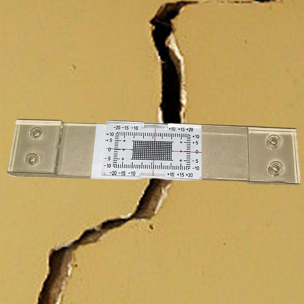 Crack Gauge Monitor gauge Accurate Crack Monitoring Recorder Standard Crack Monitor for Building Walls for Monitoring Wall Crack