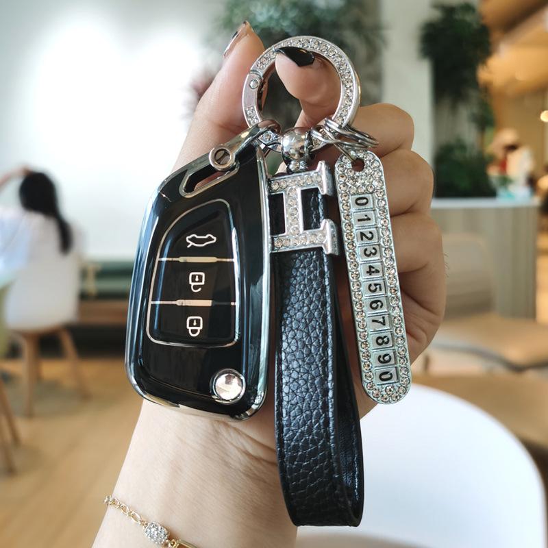 Modified DS Master Iron General Remote Protection Key Shell with Adjustable Blade Style and Key Case