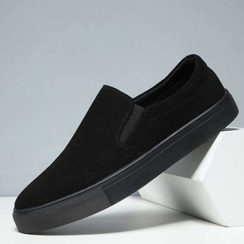 

Men s shoes one-pedal shoes trendy shoes spring and autumn new men s casual Korean version trendy versatile lazy canvas shoes 38